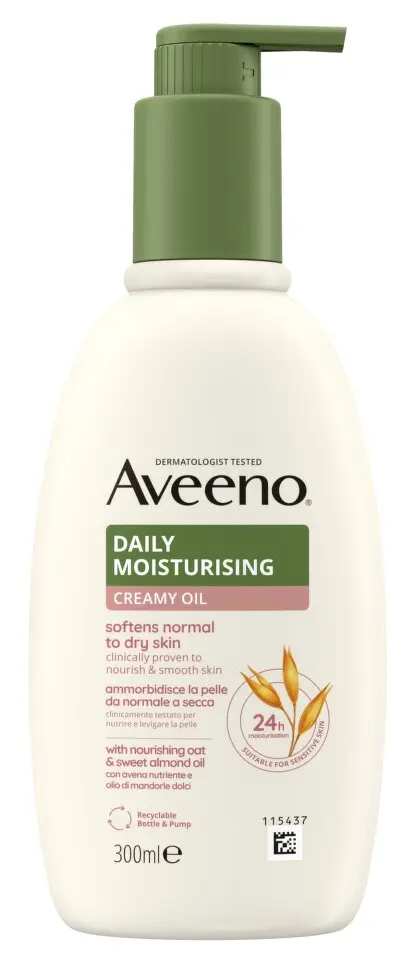 13113-aveeno daily moisturising krem s olejem 300ml